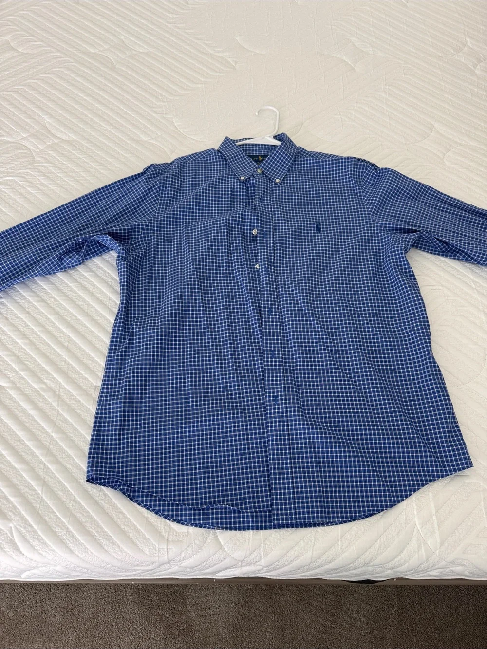 Polo by Ralph Lauren Blue Check Button-Down Shirt
